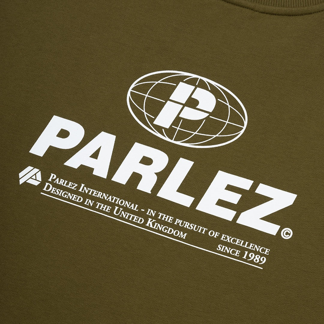 PARLEZ  EXCEL CREW MOSS SWEATER