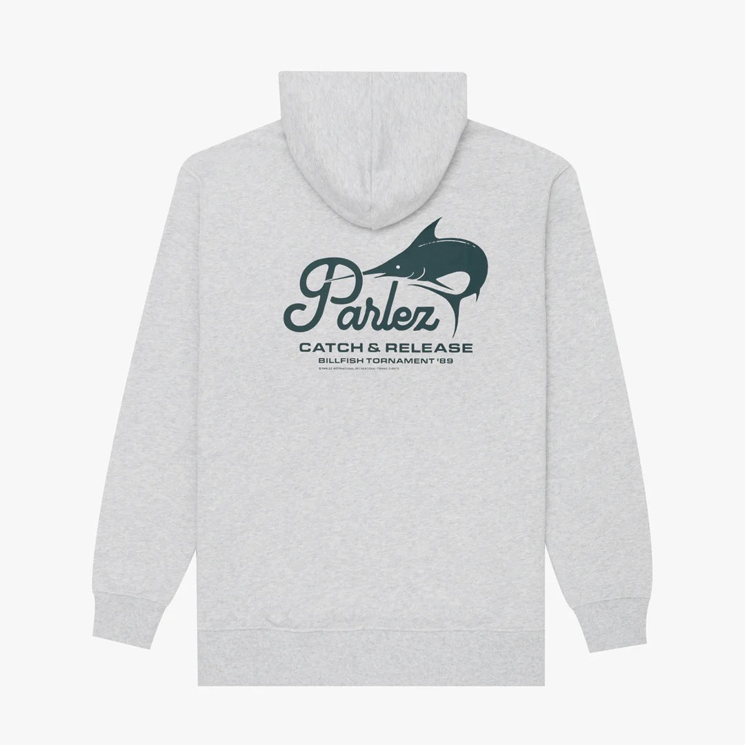 PARLEZ  MARLIN HOODY HEATHER