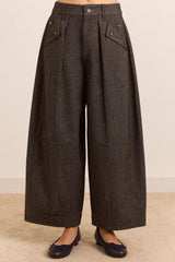 DAMSON MADDER  MARA TRS GREY HERRINGBONE
