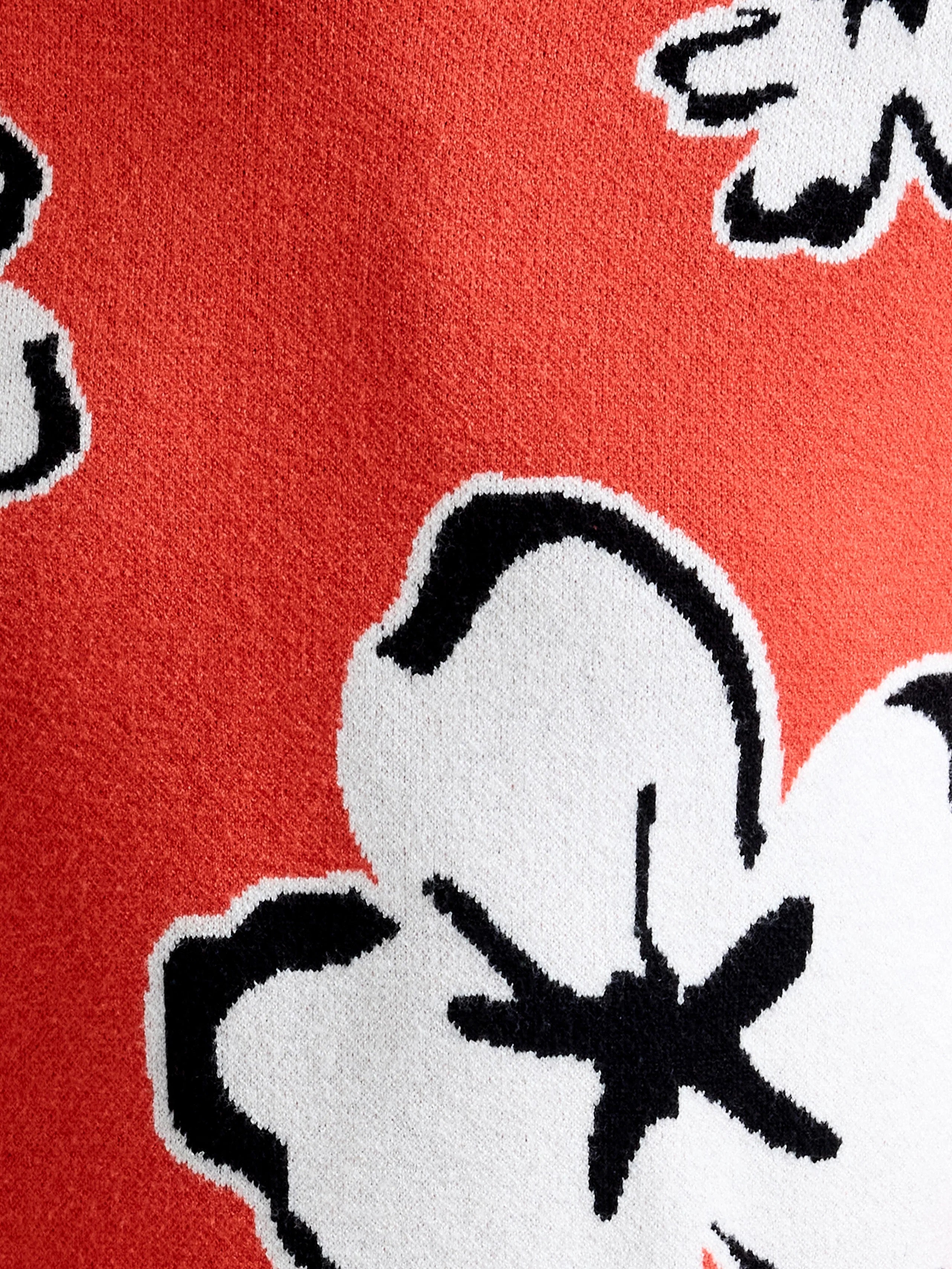 FRENCH CONNECTION  PAISLEE JACQUARD FLAME ORANGE