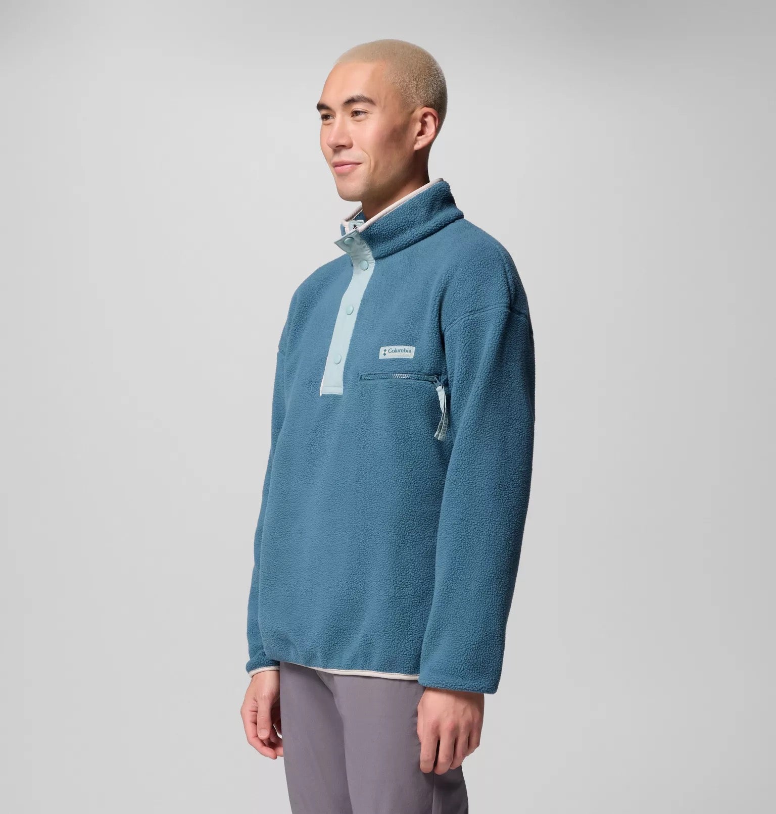 COLUMBIA  HELVETIA HALF SNAP EVERBLUE FLEECE