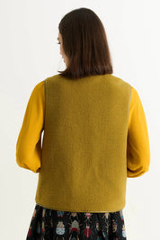 LOUCHE CHRIS BORG VEST MUSTARD