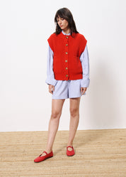 FRNCH CARMELE ROUGE TANK TOP
