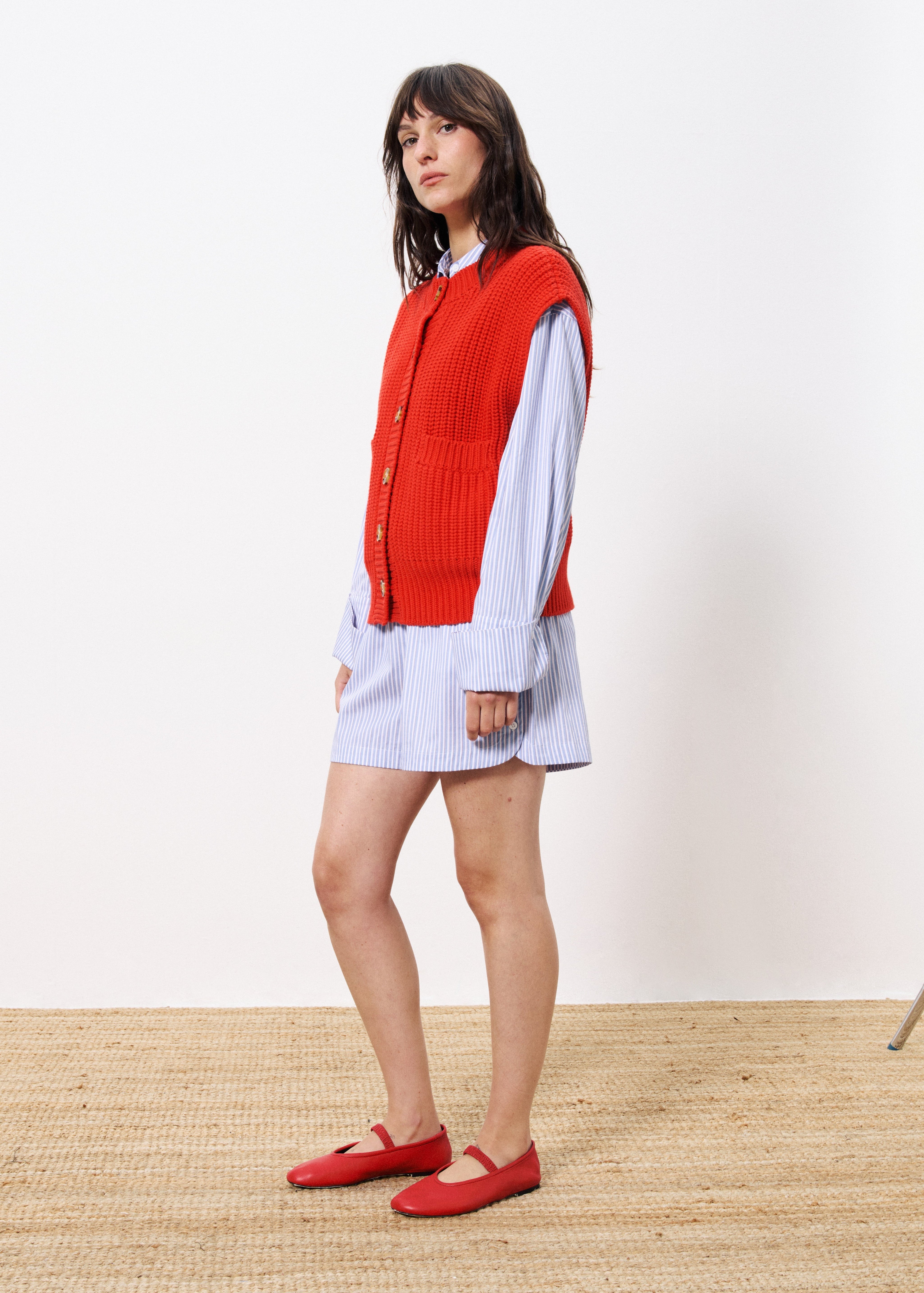 FRNCH CARMELE ROUGE TANK TOP