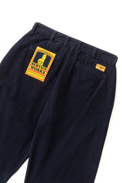 SERVICE WORKS  CORD PART-TIMER PANT DARK NAVY