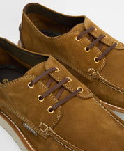 BARBOUR  AYDON DERBY TOFFEE SUEDE SHOE