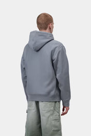 CARHARTT WIP  HOODED AMERICAN SHADY BLUE