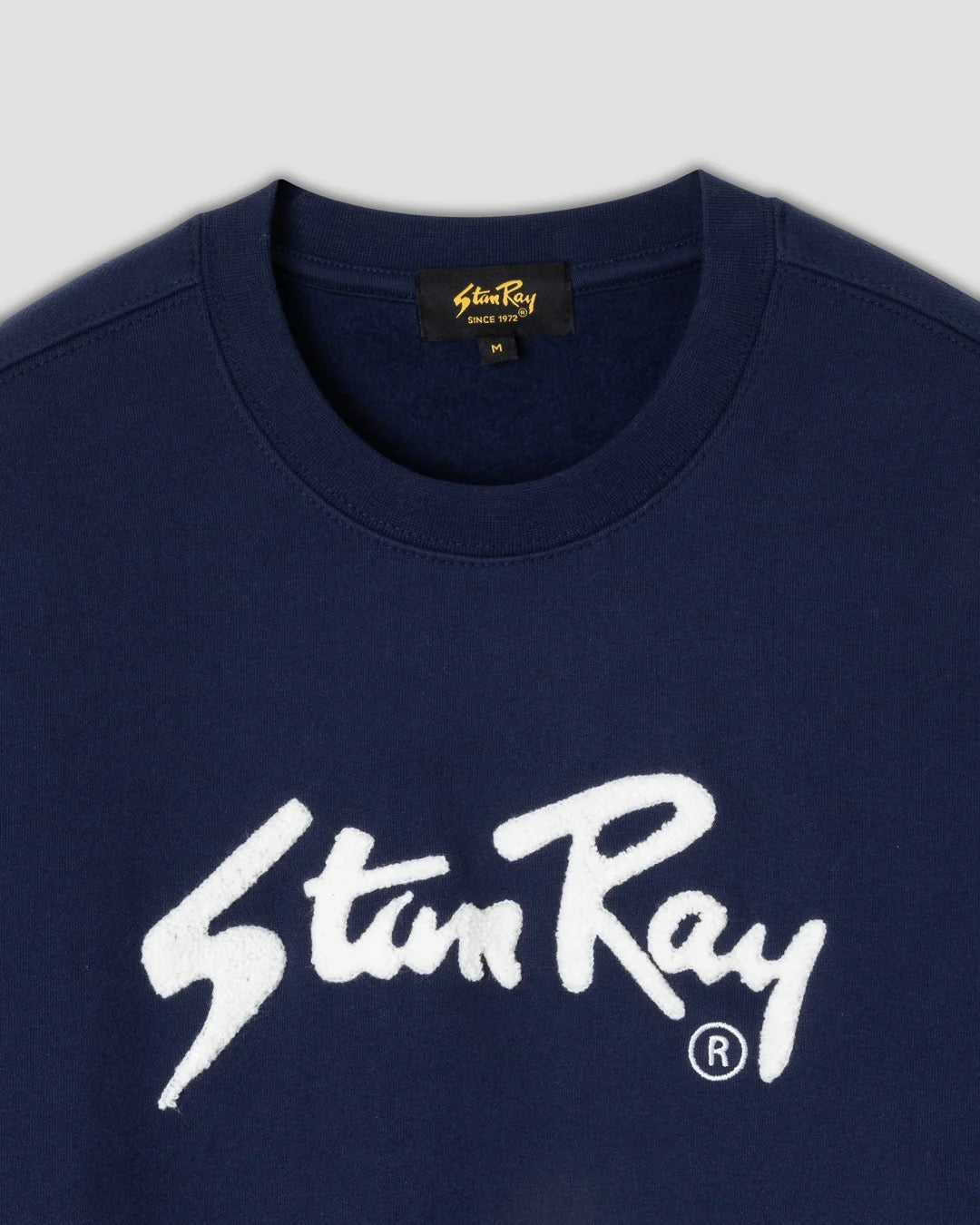 STANRAY CHENILLE PATCH CREW NAVY/WHITE