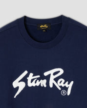 STANRAY CHENILLE PATCH CREW NAVY/WHITE