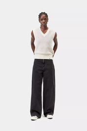 CARHARTT WIP JANE DENIM BLACK HEAVY STONE WASH