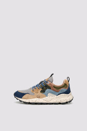 FLOWER MOUNTAIN  YAMANO 3 NAVY LIGHT BROWN GREY