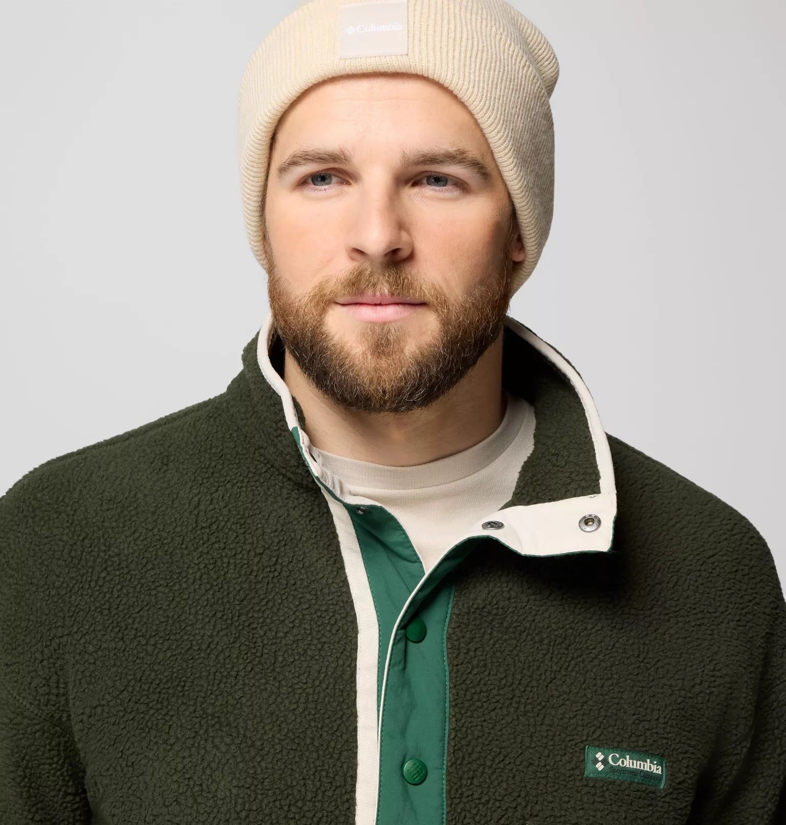 COLUMBIA  HELVETIA HALF SNAP GREENSCAPE FLEECE