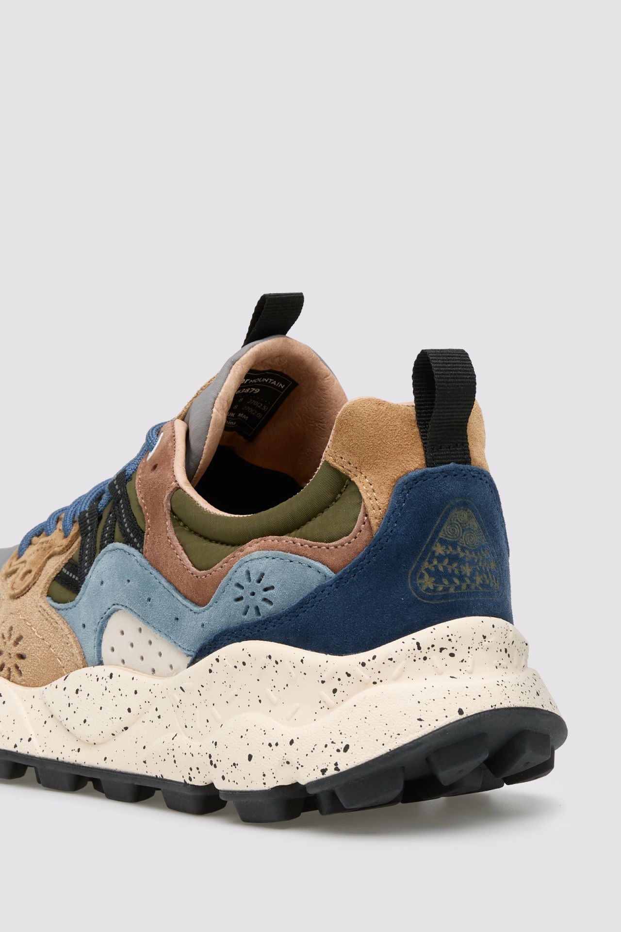 FLOWER MOUNTAIN  YAMANO 3 NAVY LIGHT BROWN GREY