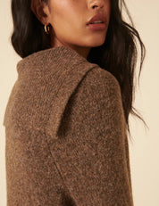 NOBODYS CHILD  SAILOR COLLAR Brown