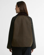 BARBOUR TRANSPORT PATCHWORK SAGE/BEECH/BORD/GREY