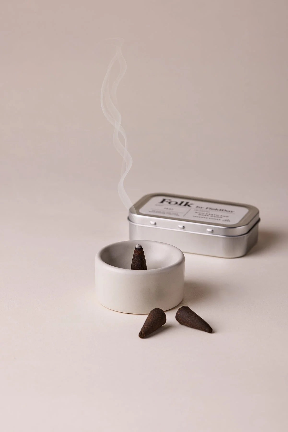 INCENSE BURNER STONEWARE
