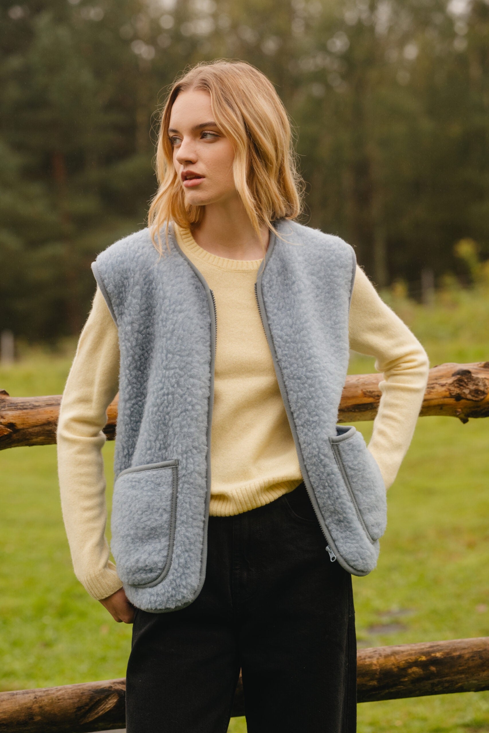 COLDBREAKER PEPITKO VEST ICYBLUE