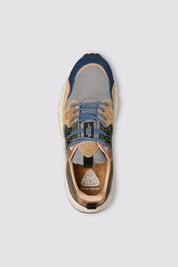 FLOWER MOUNTAIN  YAMANO 3 NAVY LIGHT BROWN GREY