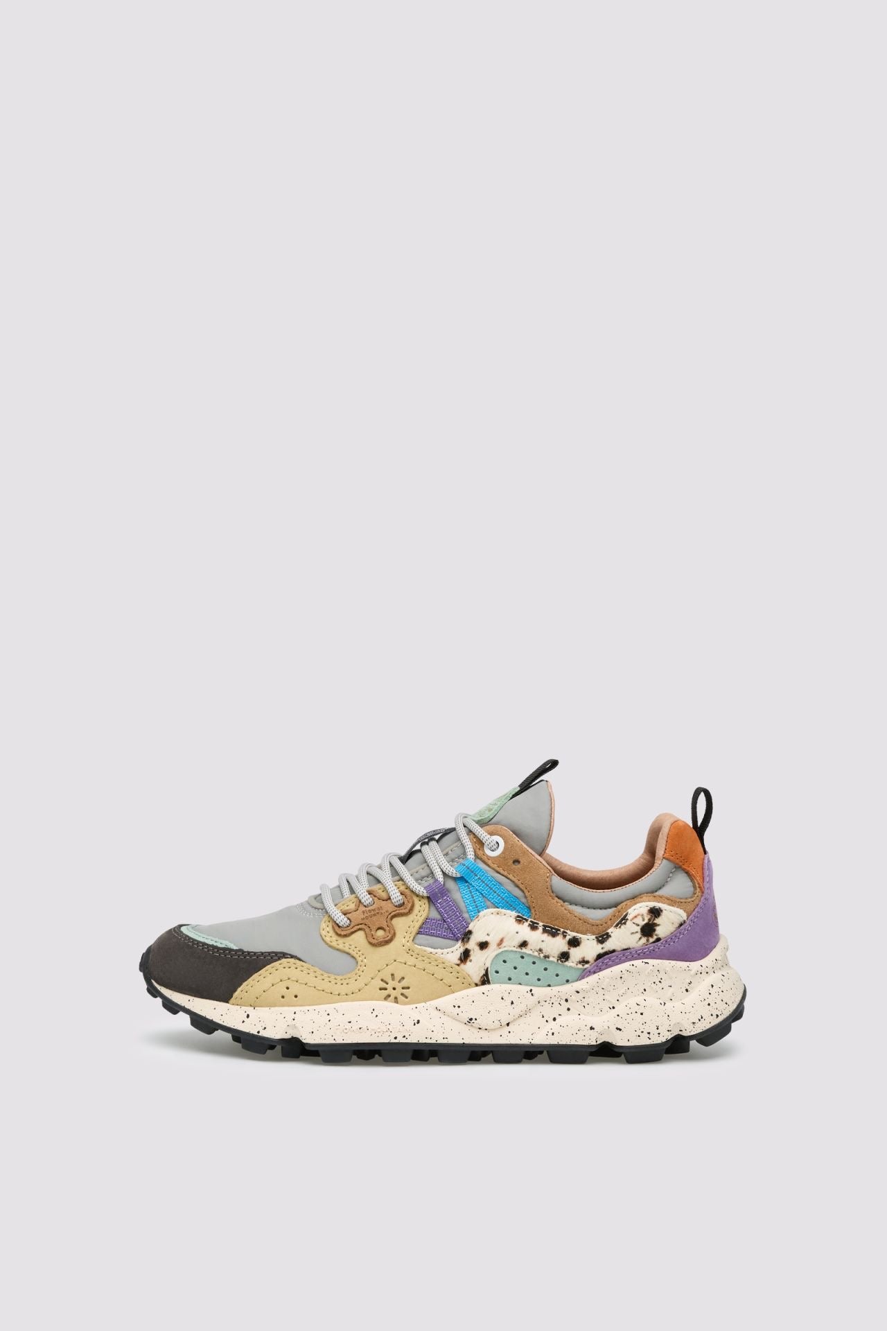 FLOWER MOUNTAIN  YAMANO 3 DARK GREY-LIGHT GREY ZUCCA