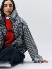 BARBOUR  BRONWYN CHECK NAVY GINGHAM