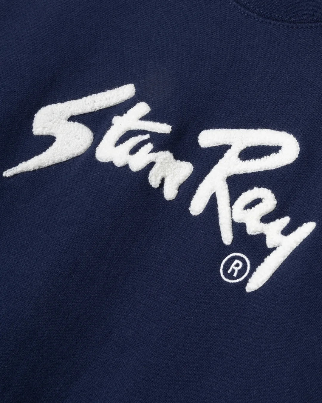 STANRAY CHENILLE PATCH CREW NAVY/WHITE