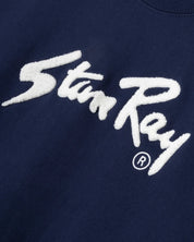 STANRAY CHENILLE PATCH CREW NAVY/WHITE