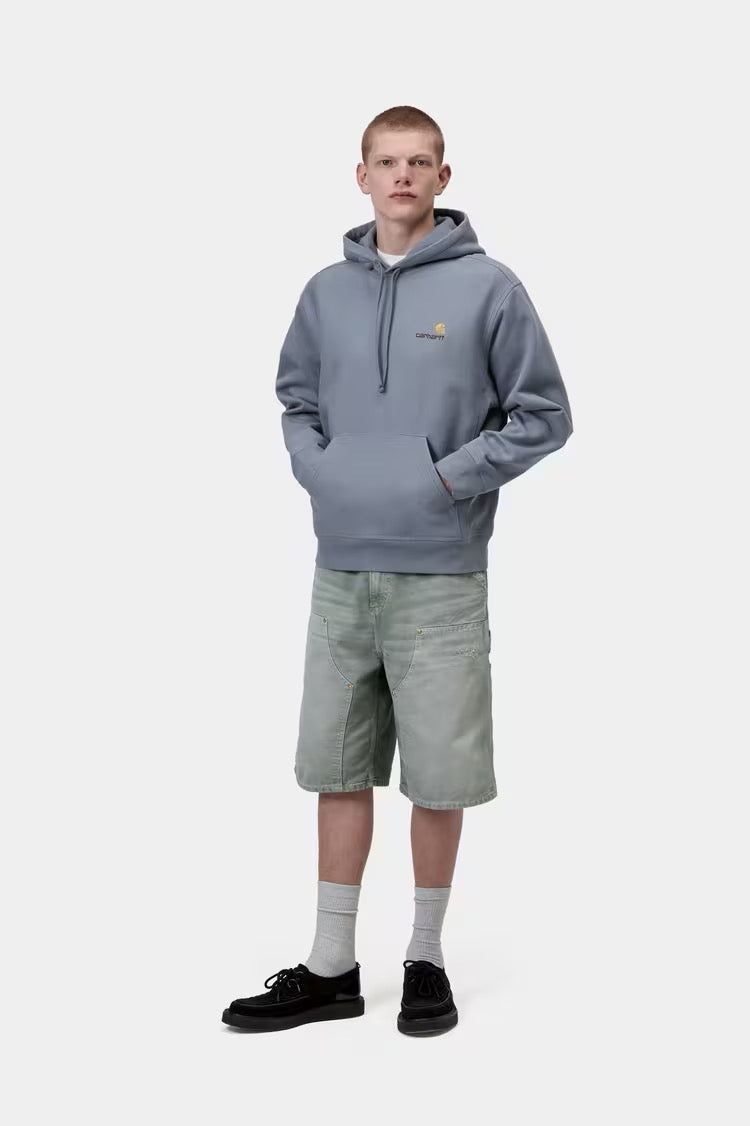 CARHARTT WIP  HOODED AMERICAN SHADY BLUE