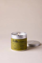 FOLK TIN CANDLE KIN VEGETABLE