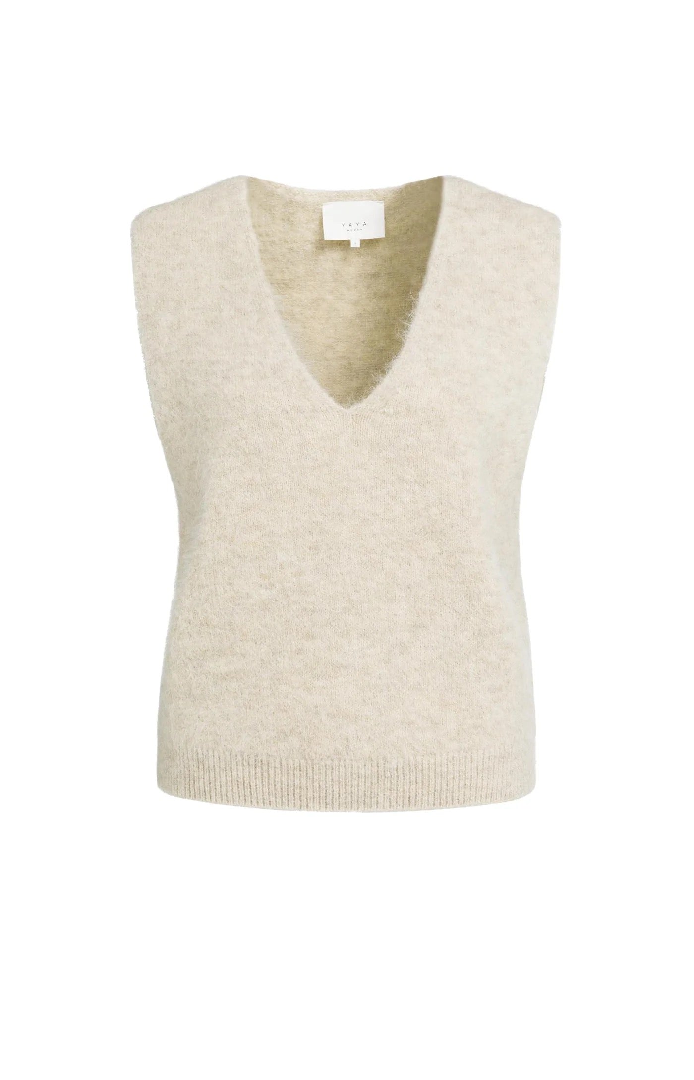 SPENCER DEEP V LIGHT BEIGE VEST