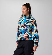 COLUMBIA  HELVETIA II PRNT COMPASS BLUE FLEECE