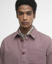 BARBOUR WASHED O SHIRT PEPPERCORN