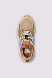 FLOWER MOUNTAIN  YAMANO 3 CREAM-MILITARY-PINK