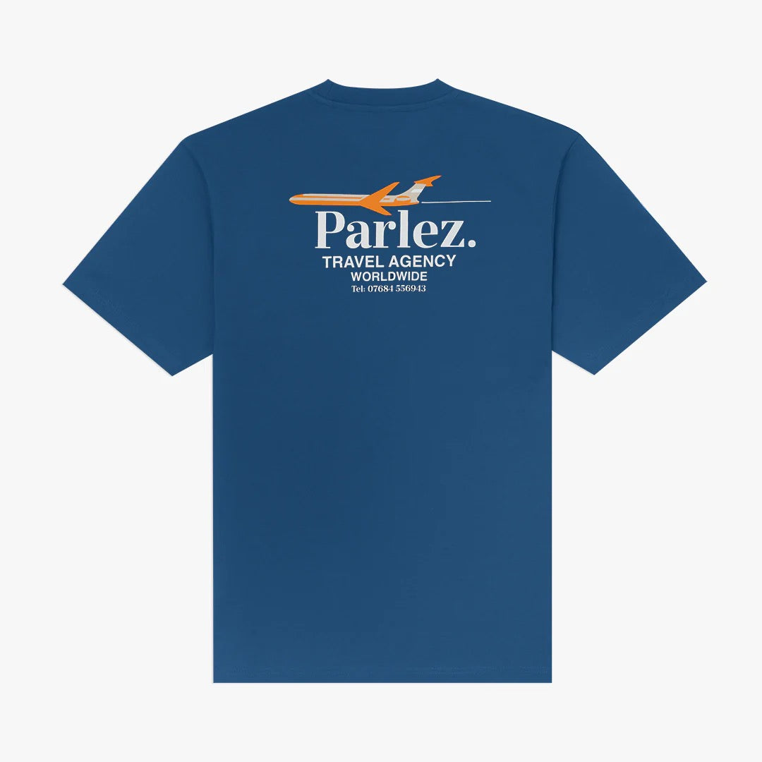 PARLEZ WORLDWIDE TEE SAIL BLUE