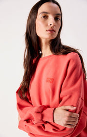 AMERICAN VINTAGE JITBAY SWEAT VINTAGE VERMILLON