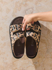 GENUINS HONOLULU LEOPARD SANDAL