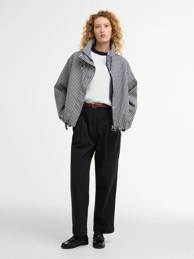BARBOUR  BRONWYN CHECK NAVY GINGHAM