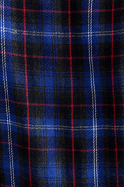 LOUCHE PEPPI WINTER CHECK Blue