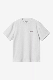 CARHARTT WIP  SCRIPT EMB ASH HEATHER/COZY PURPLE