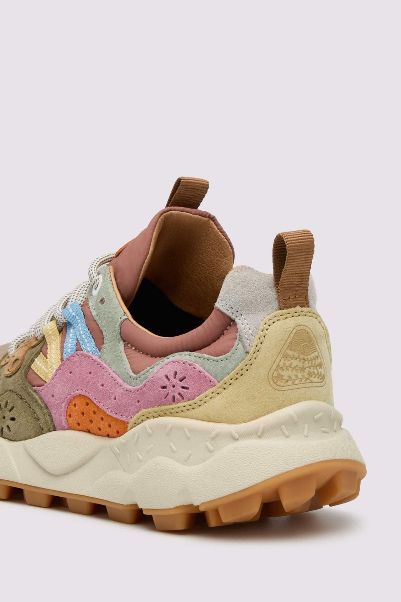 FLOWER MOUNTAIN  YAMANO 3 CREAM-MILITARY-PINK