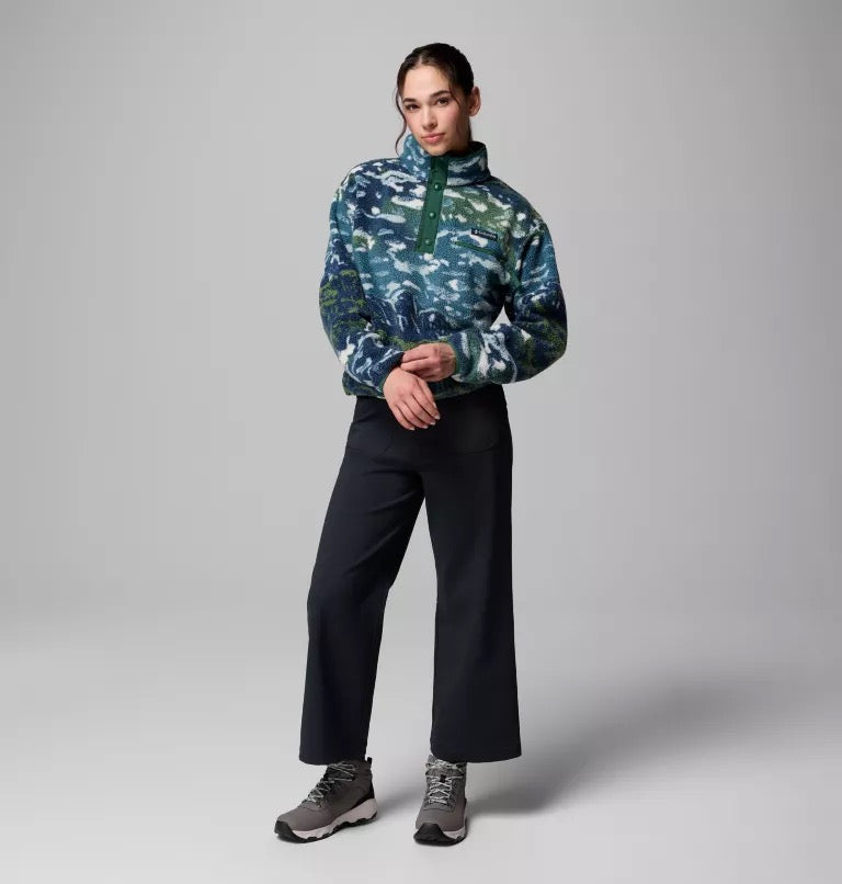 COLUMBIA  HELVETIA II PRNT  EVERBLUE SISTER FLEECE