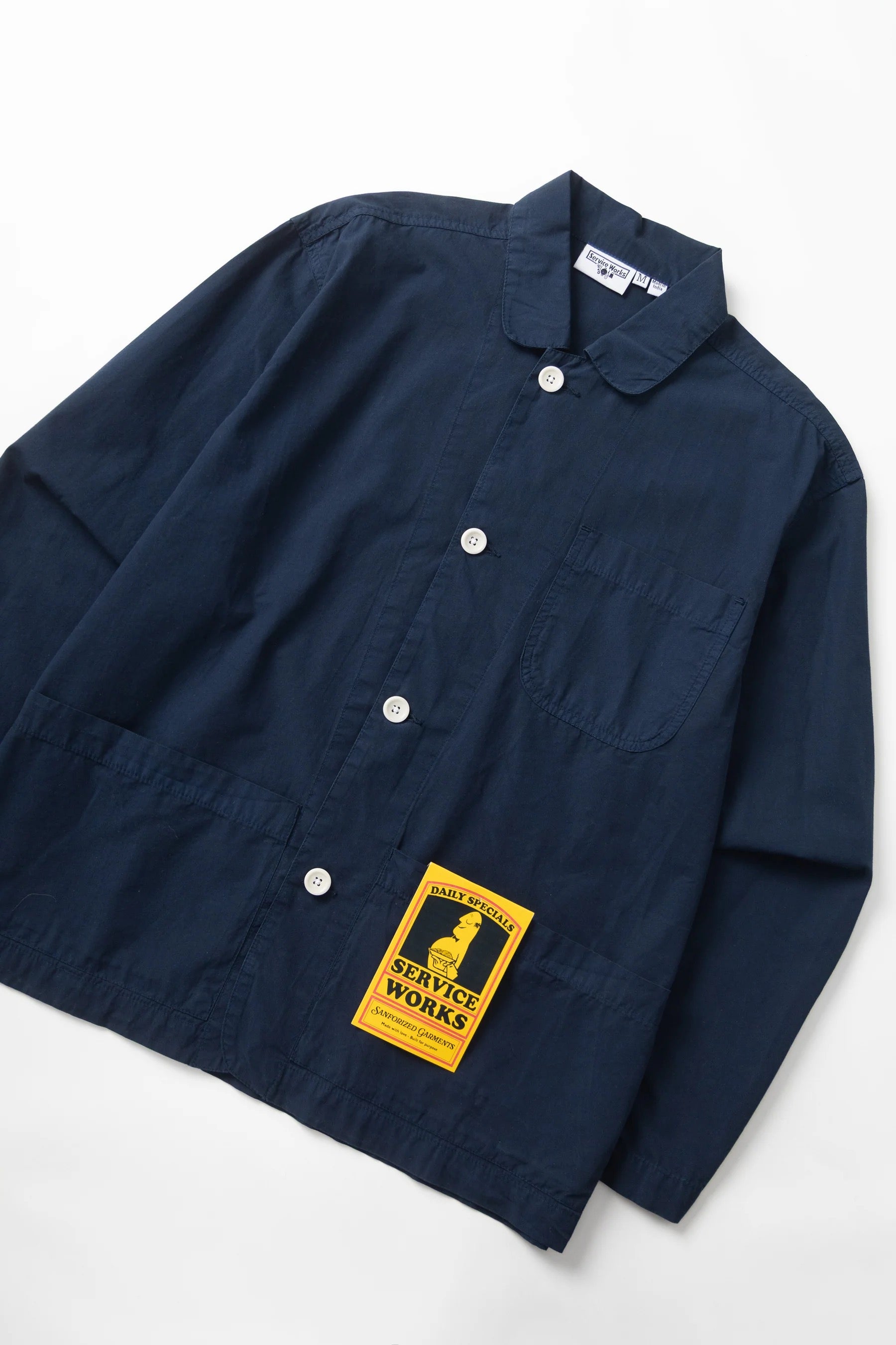 SERVICE WORKS  EASY CHEF SHIRT NAVY
