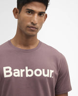 BARBOUR  LOGO TEE PEPPERCORN