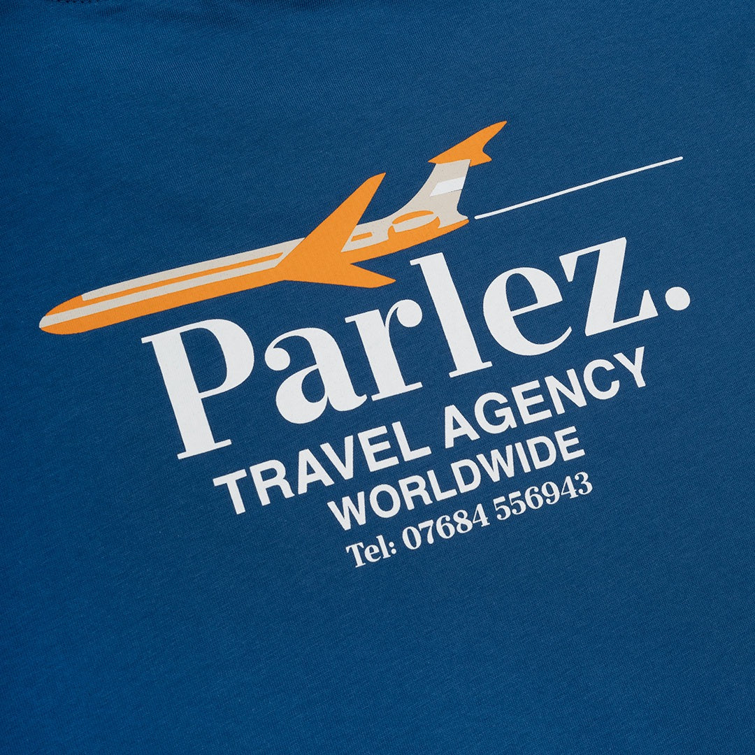 PARLEZ WORLDWIDE TEE SAIL BLUE