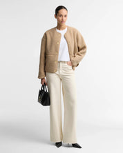BARBOUR ARLENE FLEECE WARM TRENCH