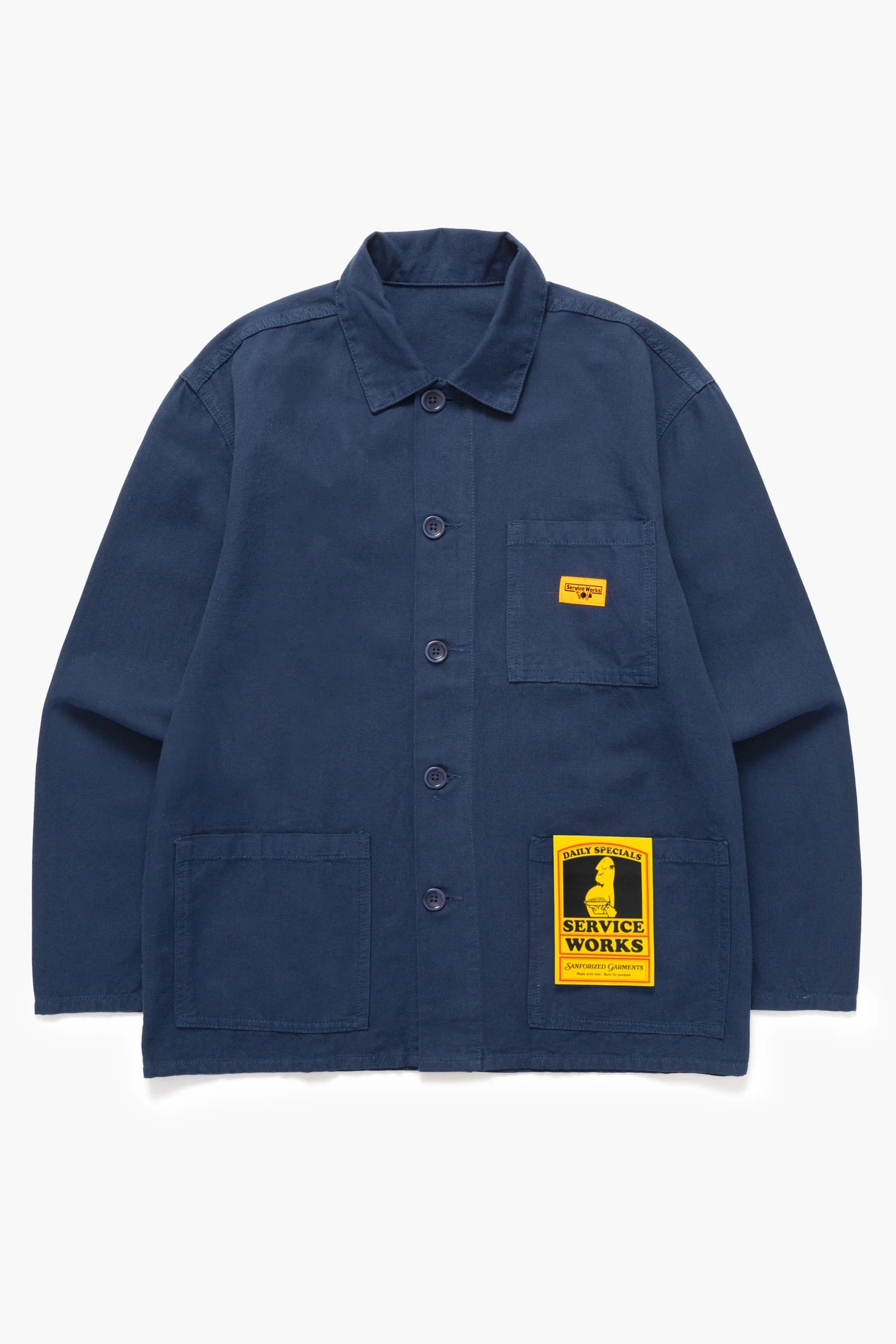 SERVICE WORKS CHORE SHIRT NAVY