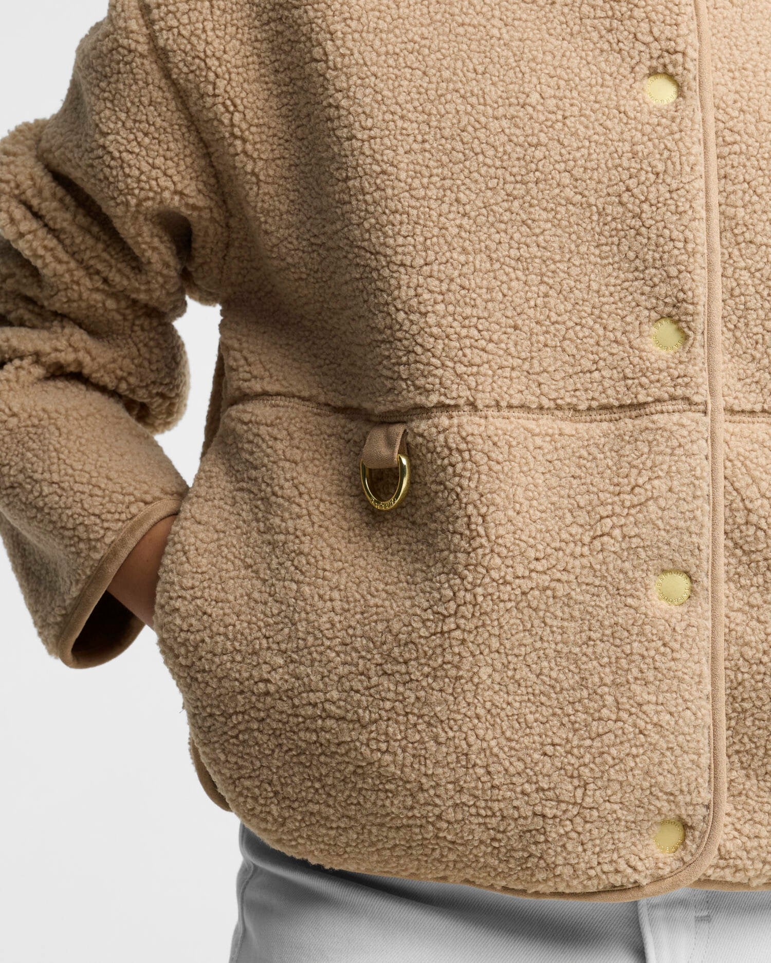 BARBOUR ARLENE FLEECE WARM TRENCH