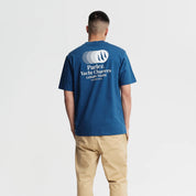 PARLEZ CHARTER TEE SAIL BLUE