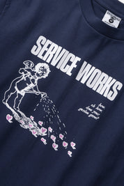 SERVICE WORKS  GARDEN T SHIRT NAVY