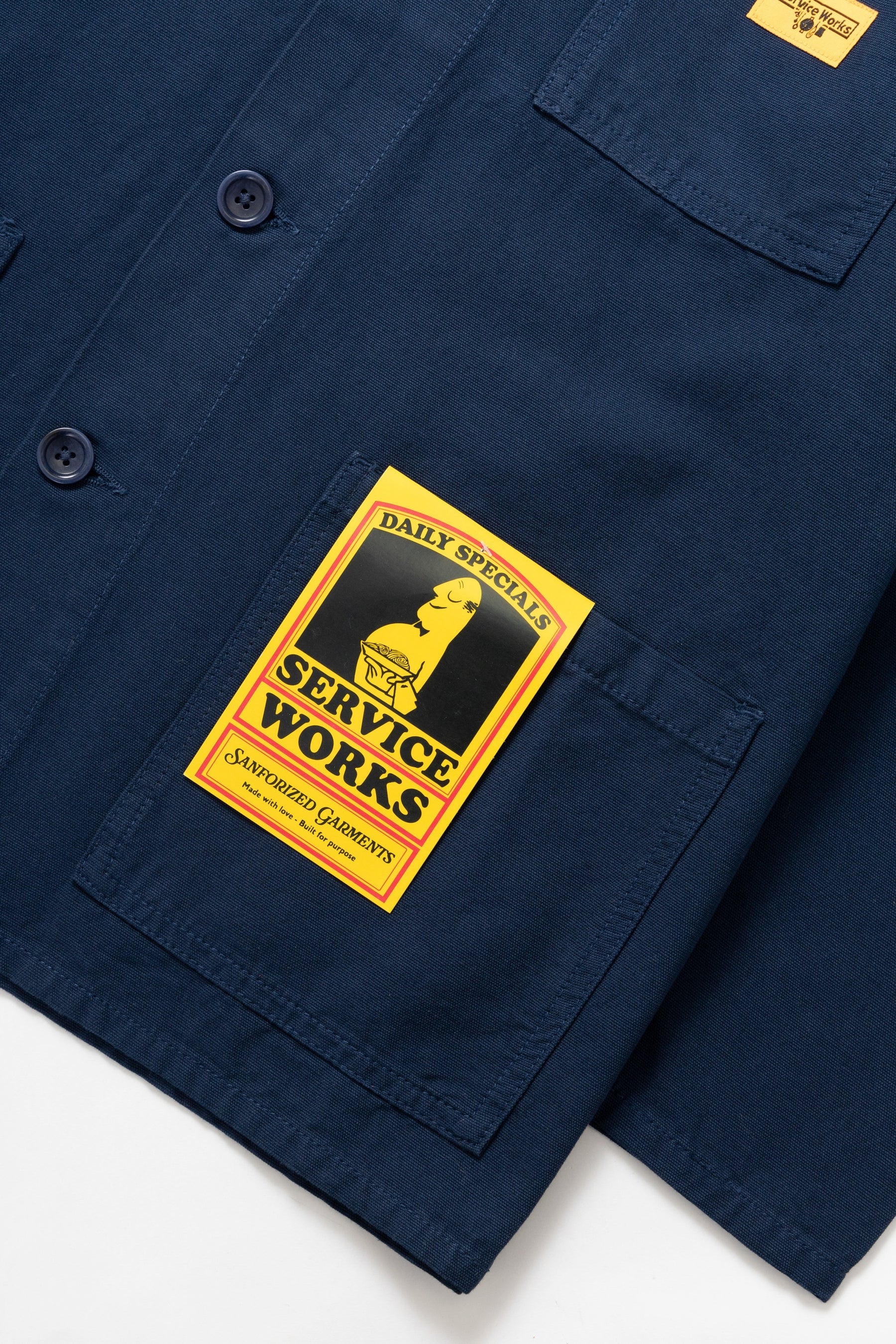 SERVICE WORKS CHORE SHIRT NAVY