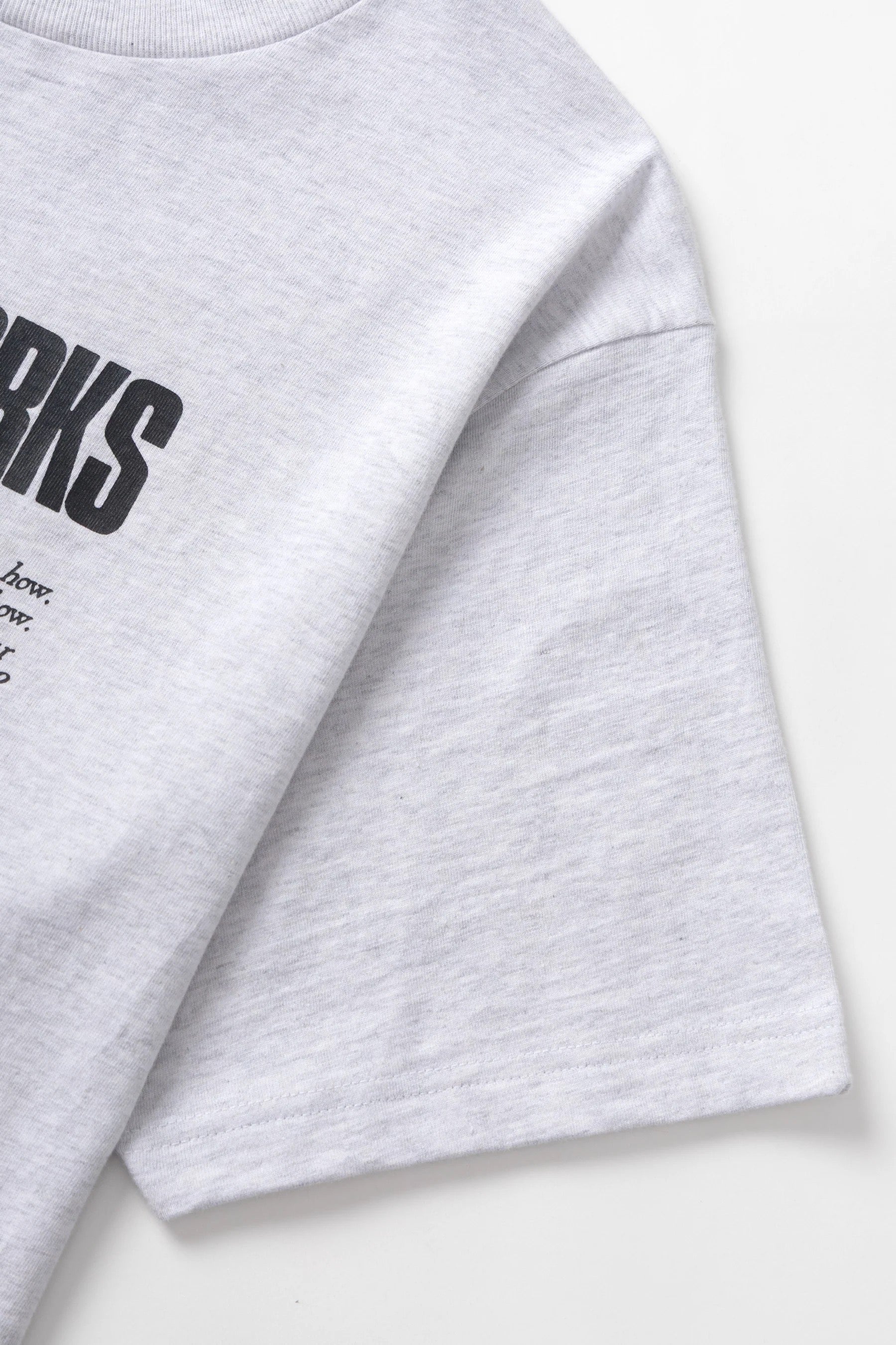 SERVICE WORKS T SHIRT GARDEN TEE ASH